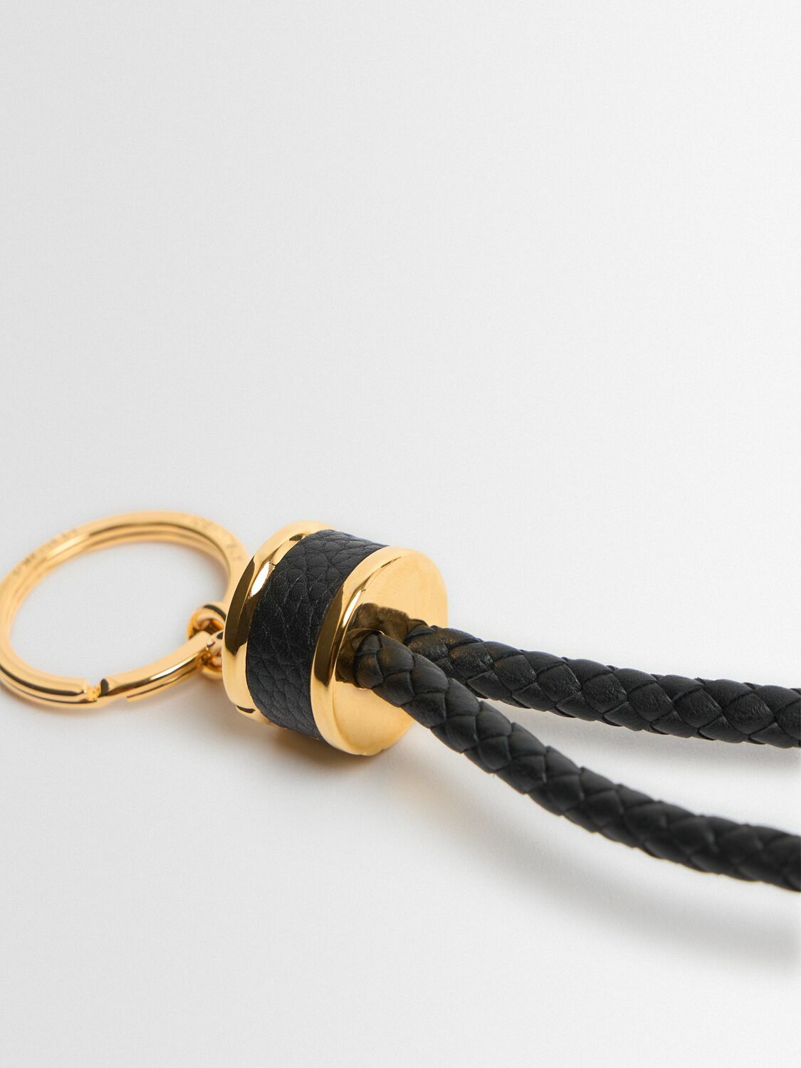 【関税＆送料込み】Tom Ford Leather Ring Keychain TOM FORD Soft Grained Leather Keyring TOM FORD