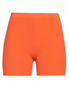 Roberto Collina Womens Shorts & Bermuda Shorts in Orange