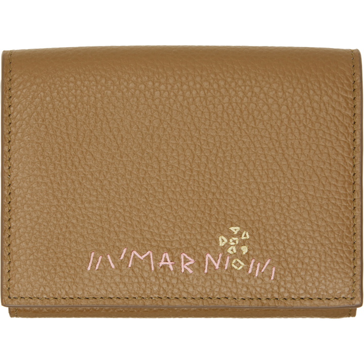 Photo: Marni Khaki Trifold Wallet