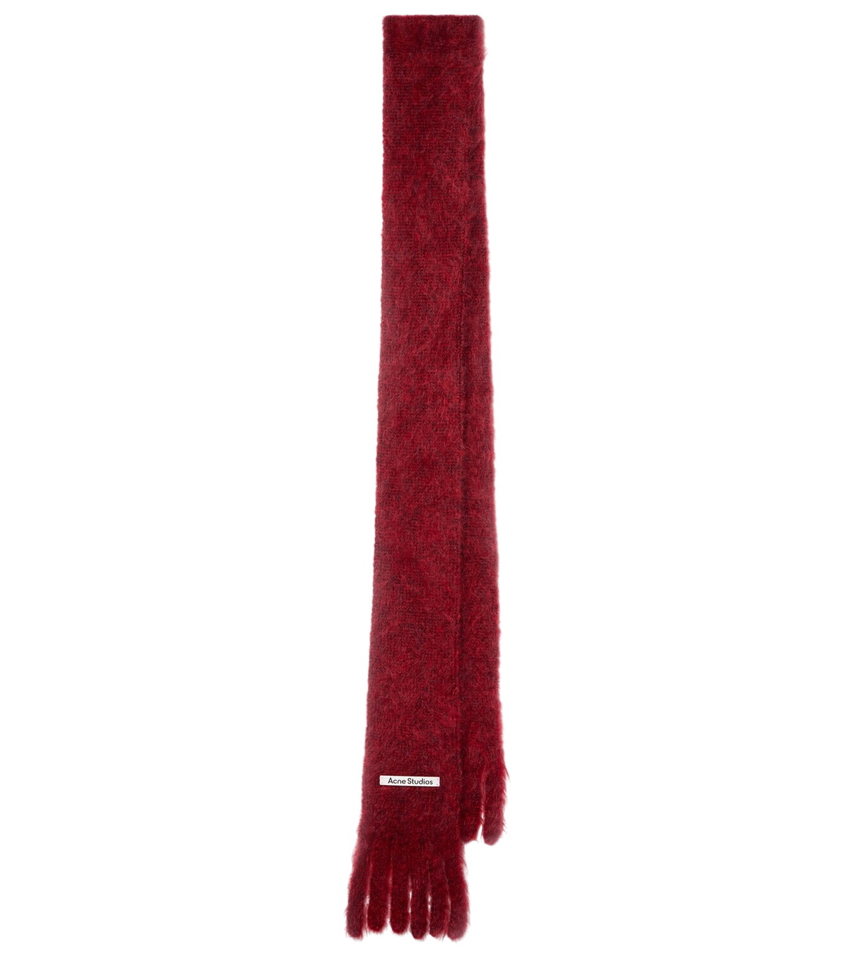 Acne Studios - Logo jacquard wool-blend scarf Acne Studios