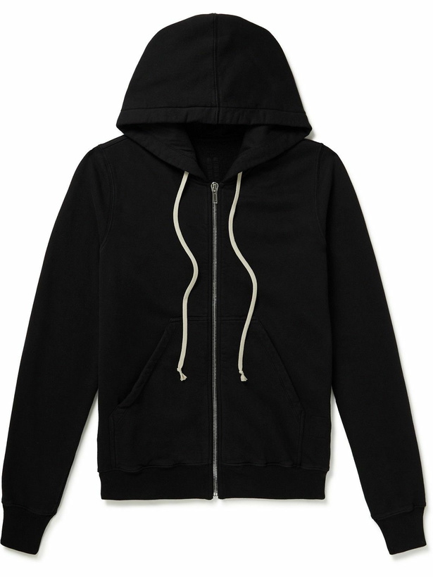 Photo: DRKSHDW by Rick Owens - Jason Cotton-Jersey Hoodie - Black