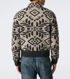 RRL Wool jacquard blouson jacket