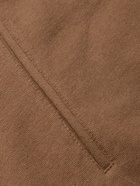 SSAM - Recycled Cotton and Cashmere-Blend Jersey Hoodie - Brown