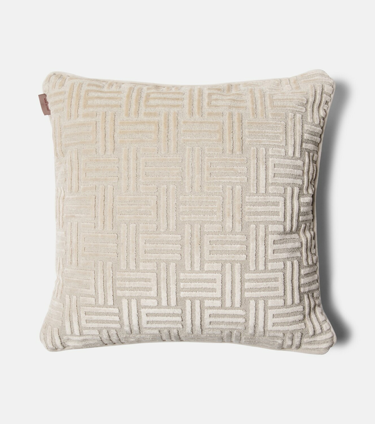Etro Flag monogram corduroy cushion
