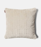 Etro Flag monogram corduroy cushion