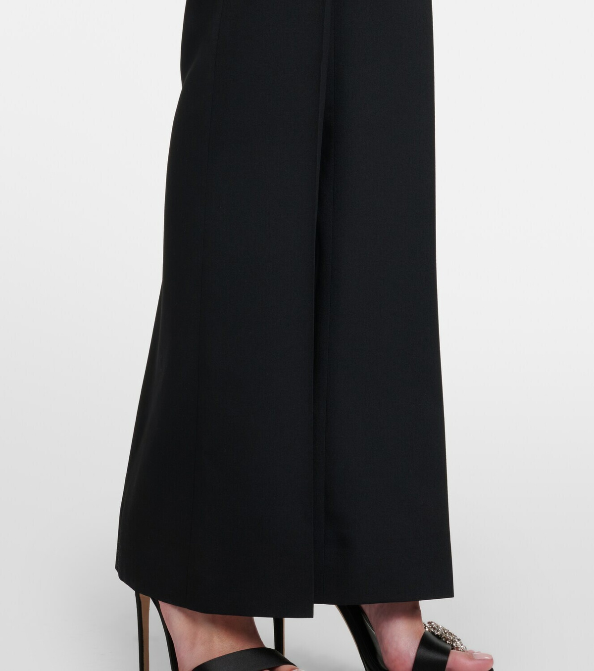 McQueen Wool bootcut pants