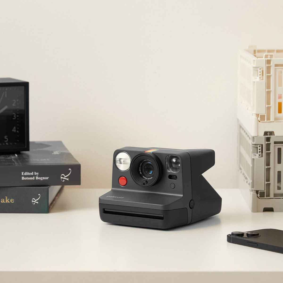 Polaroid Now Generation 3 Instant Camera in Black 
