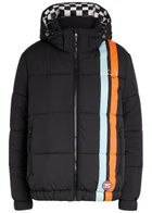 AN-Y1 Riski Logo-embroidered Padded Shell Jacket Black