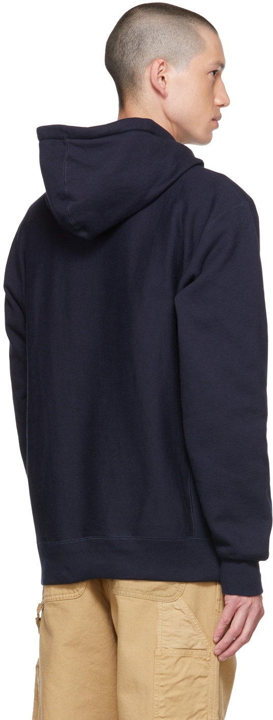 Cowgirl Blue Co Navy Script Hoodie