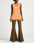 Manila Grace Womens Sweater in Mandarin