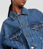 Khaite Studded denim jacket