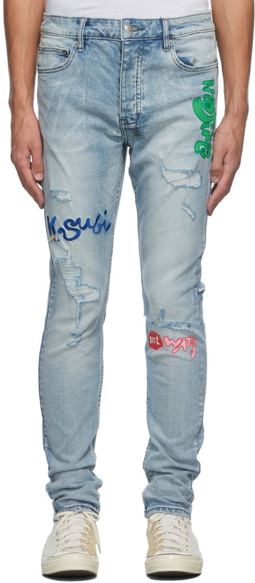 Photo: Ksubi Blue Outside World Chitch Jeans