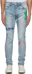 Ksubi Blue Outside World Chitch Jeans