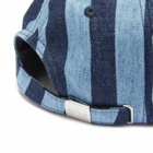 Kenzo Paris Men's Kenzo Denim Cap in Rinse Blue Denim