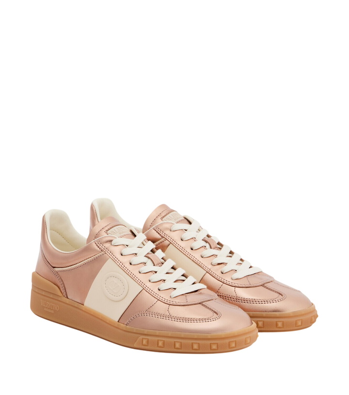 Photo: Valentino Garavani Upvillage metallic leather sneakers