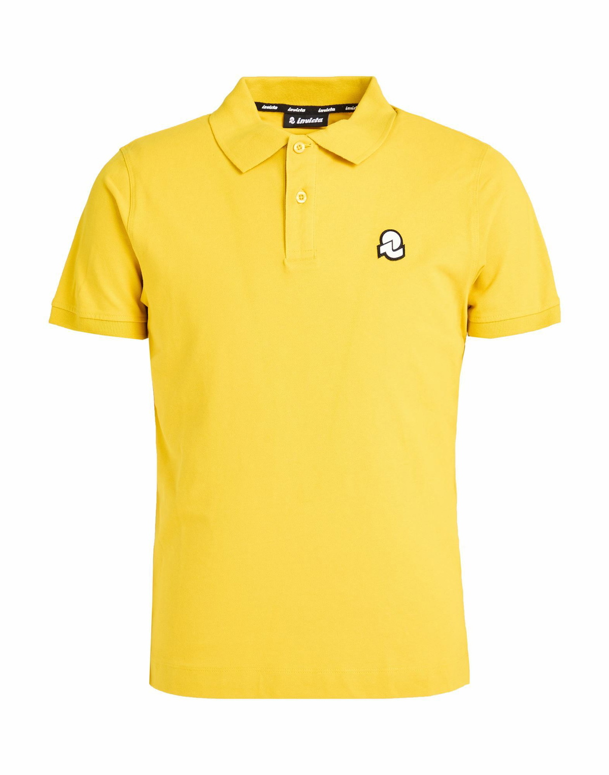 Invicta Mens Polo shirt in Yellow