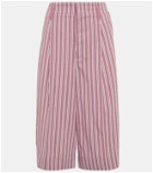 Lemaire - Striped shorts