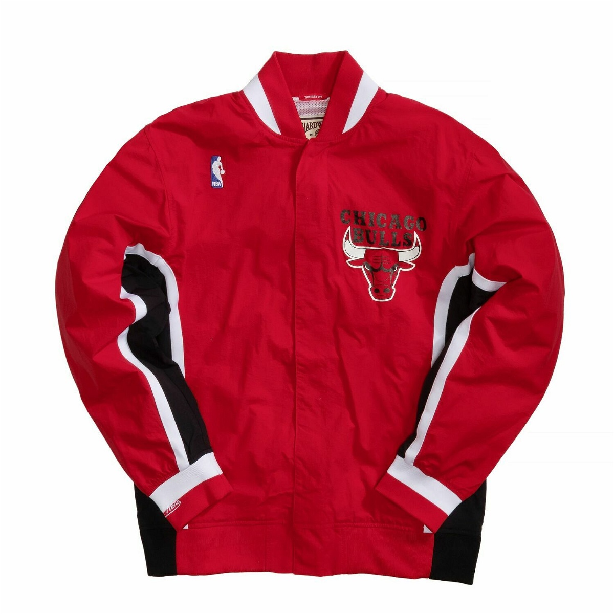 Photo: Mitchell & Ness Nba Authentic Warm Up Jacket Chicago Bulls 1992 93 Red - Mens - Team Jackets/Track Jackets