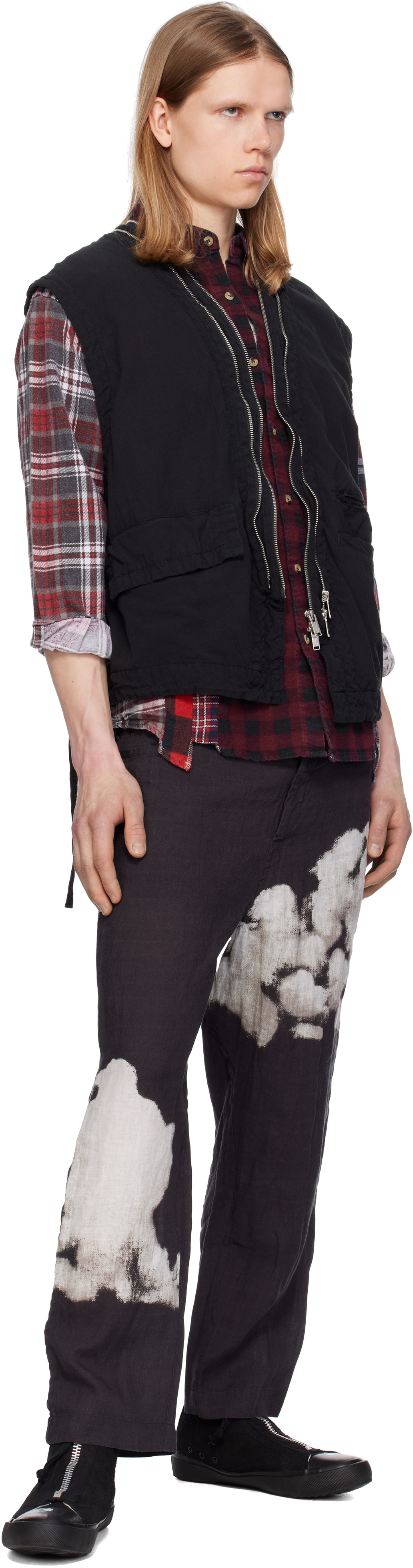 UNDERCOVER Black UC1E4501-1 Trousers