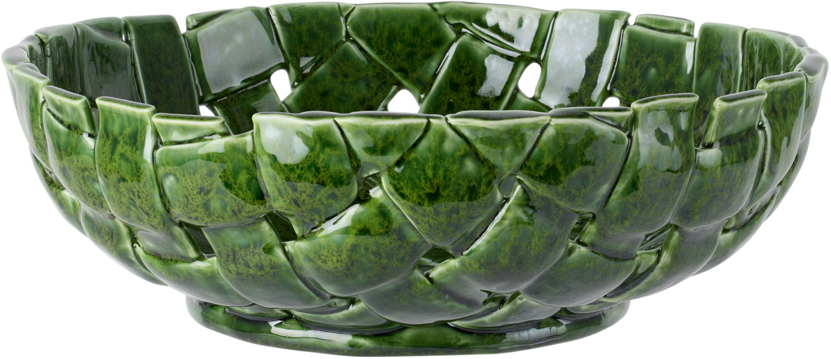 ferm LIVING Green Plait Bowl