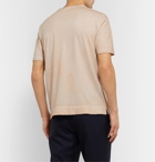 Massimo Alba - Slim-Fit Watercolour-Dyed Cotton-Jersey T-Shirt - Neutrals