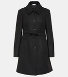 REDValentino Single-breasted wool-blend coat