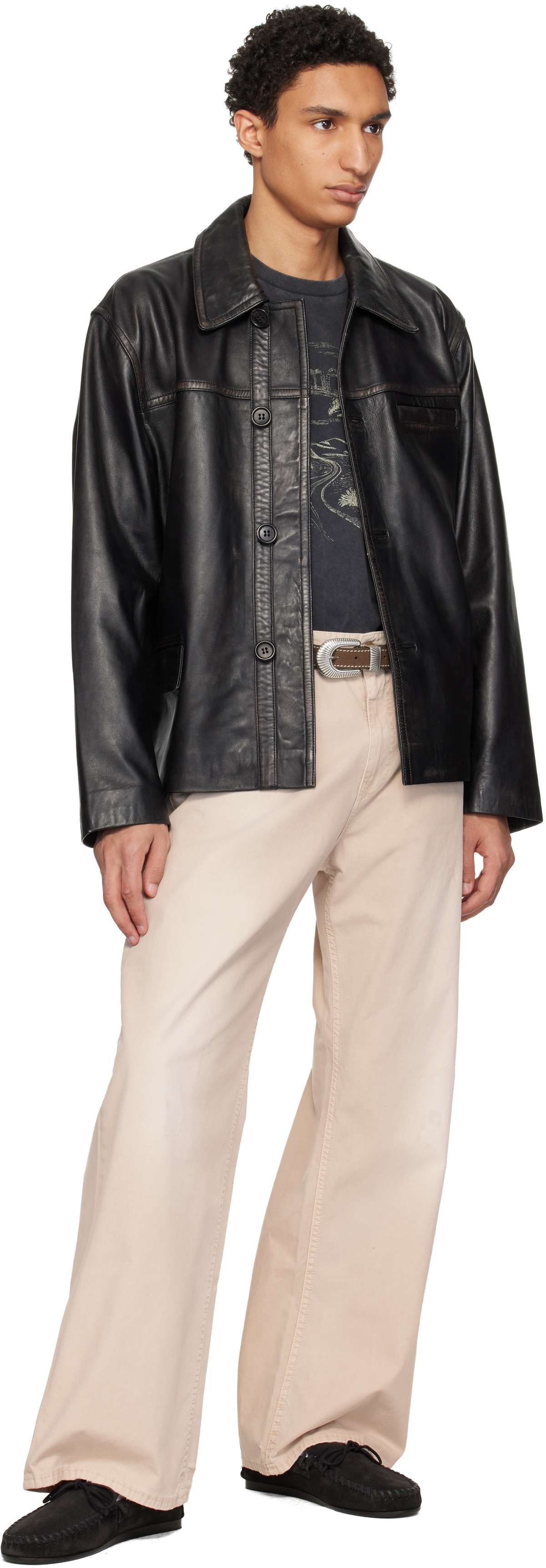 Nudie Jeans Brown Western Ranch Belt