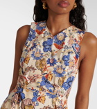 Ulla Johnson Kaiya floral cotton midi dress