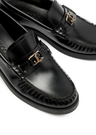Jimmy Choo Addie Leather Loafers Black