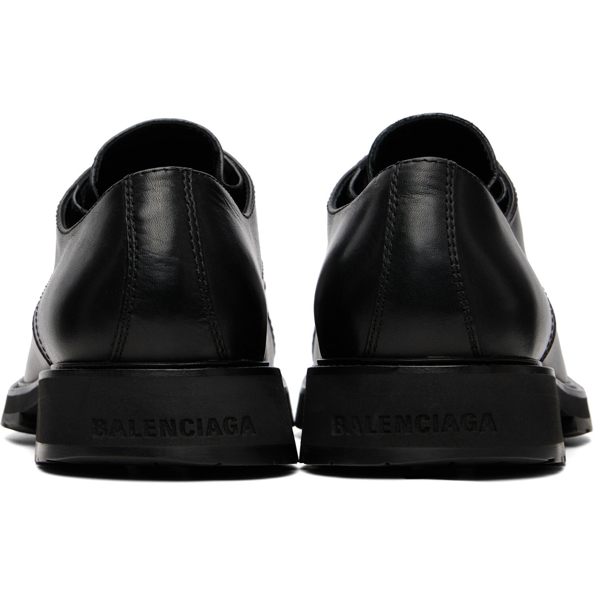 Balenciaga Black Truck Derbys