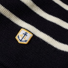 Armor-Lux Men's Molene Stripe Sailor Knit in Navy/Natural