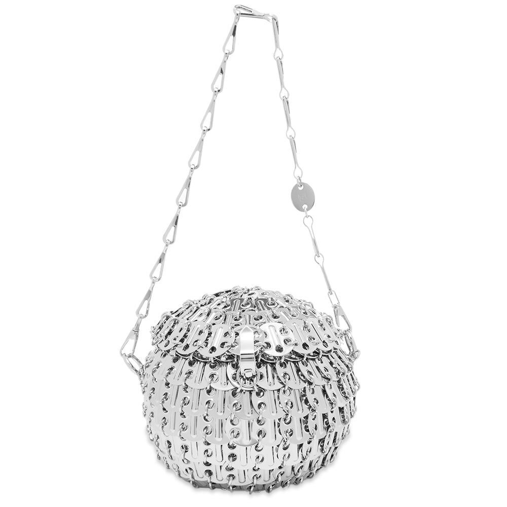 Nano 1969 handbag Paco Rabanne Silver in Metal - 34143121