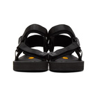 Suicoke Black DEPA V2 Sandals