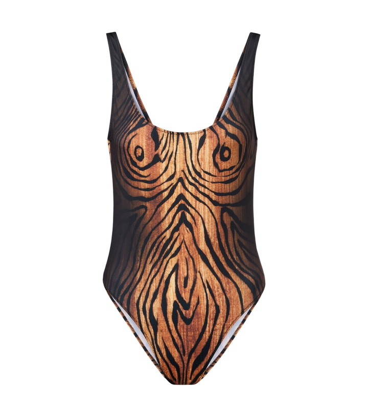 Photo: Jean Paul Gaultier Trompe l’oeil swimsuit