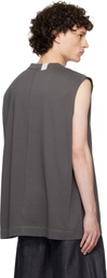 N.Hoolywood Gray Loose-Fit Tank Top