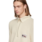 LHomme Rouge Off-White Mountain Polo Sweater