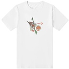 Maharishi Men's Cubist Dragon T-Shirt in White