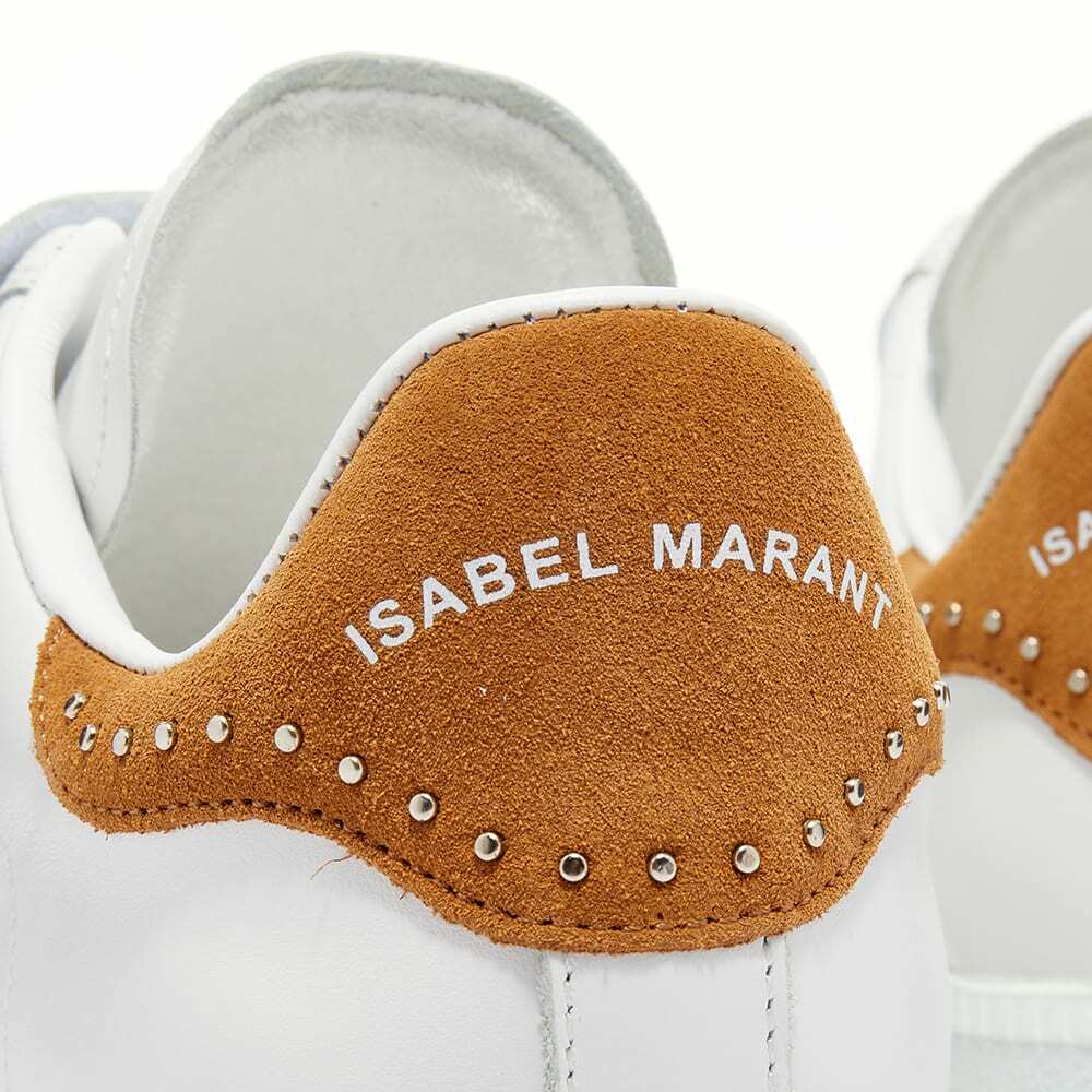Isabel Marant Women's Beth Micro Studs Sneakers in Terracotta Isabel Marant Isabel Marant Women's Beth Micro Studs Sneakers in Terracotta Isabel Marant