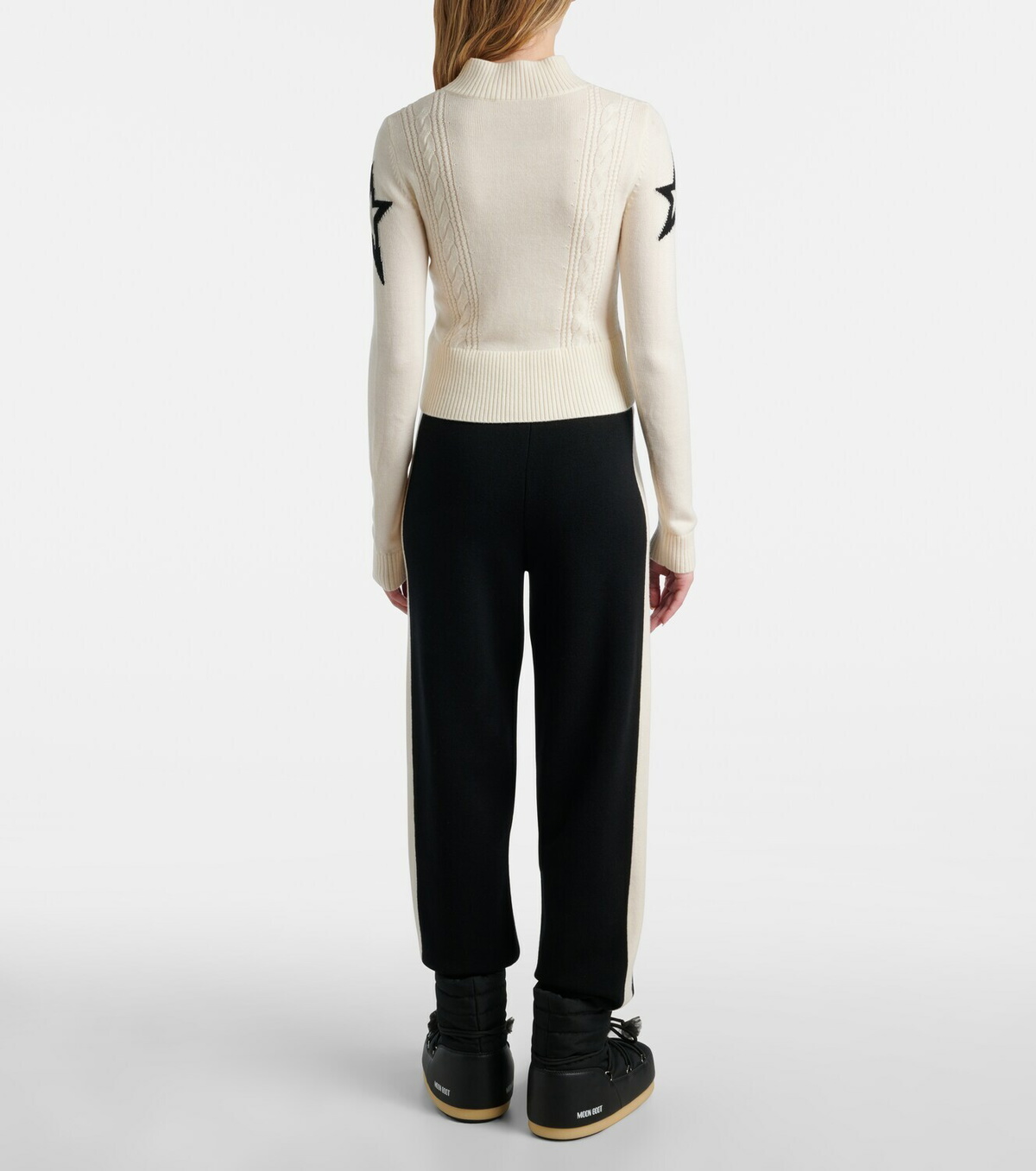 Perfect Moment Intarsia wool sweater