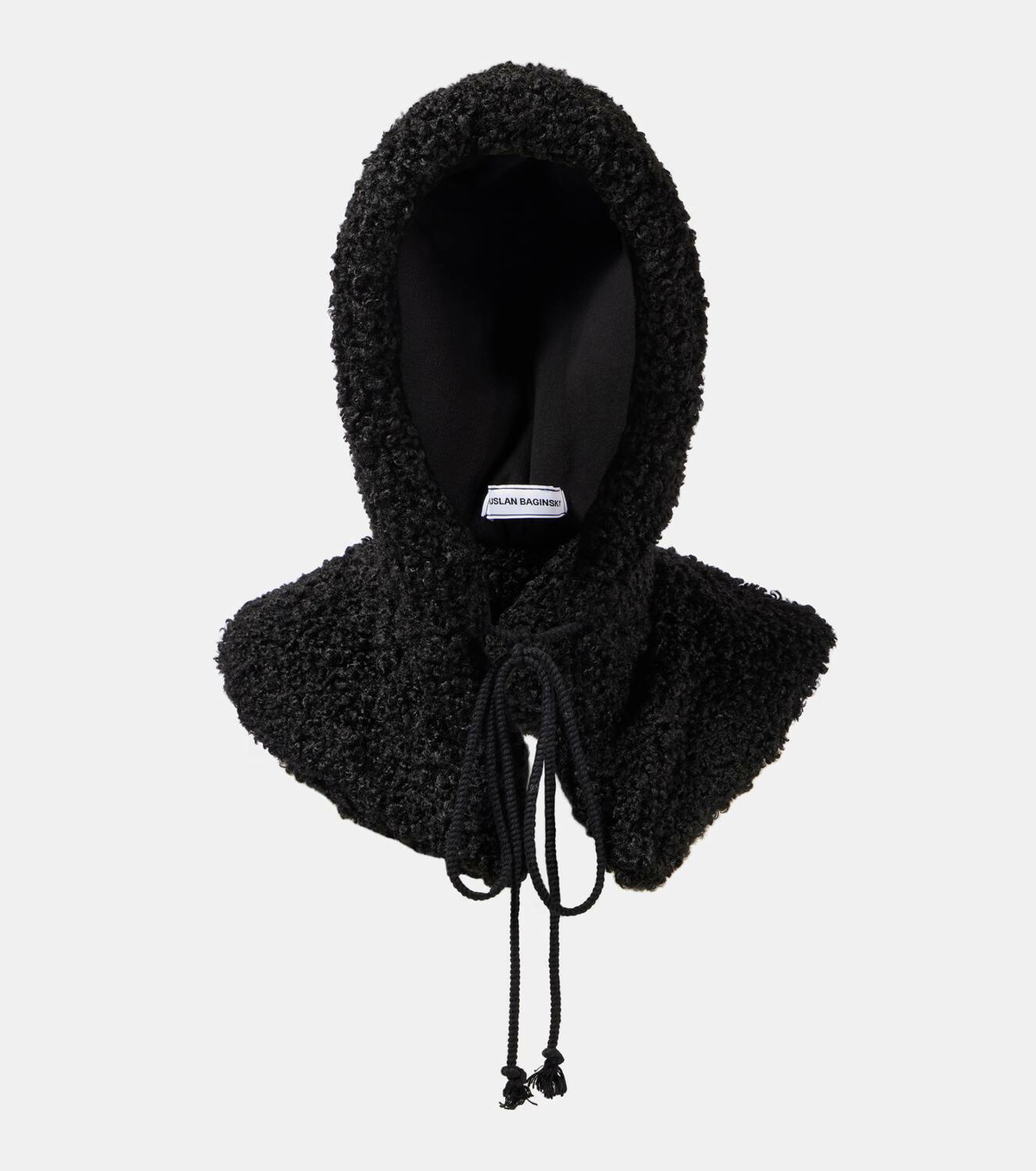 Ruslan Baginskiy Faux shearling hood