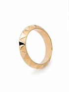 Harwell Godfrey 18K Yellow Gold Knife Edge Band Ring