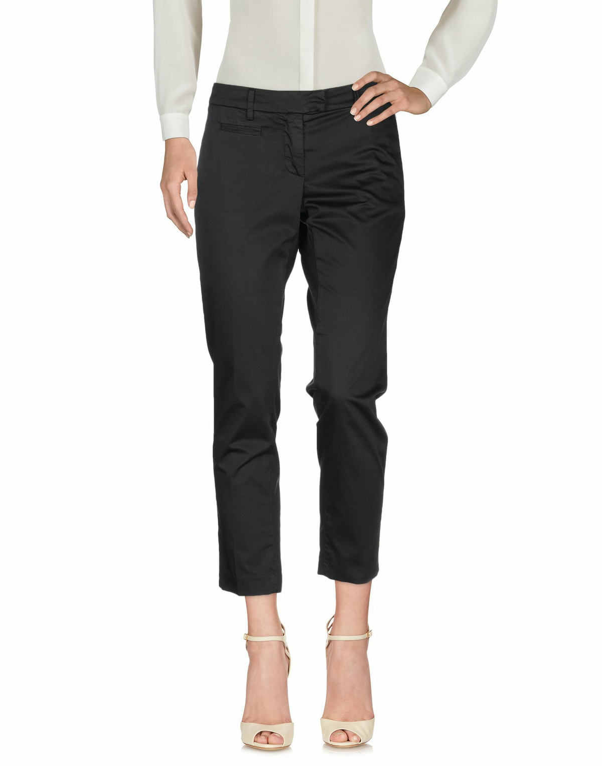 Dondup Womens Pants in Black