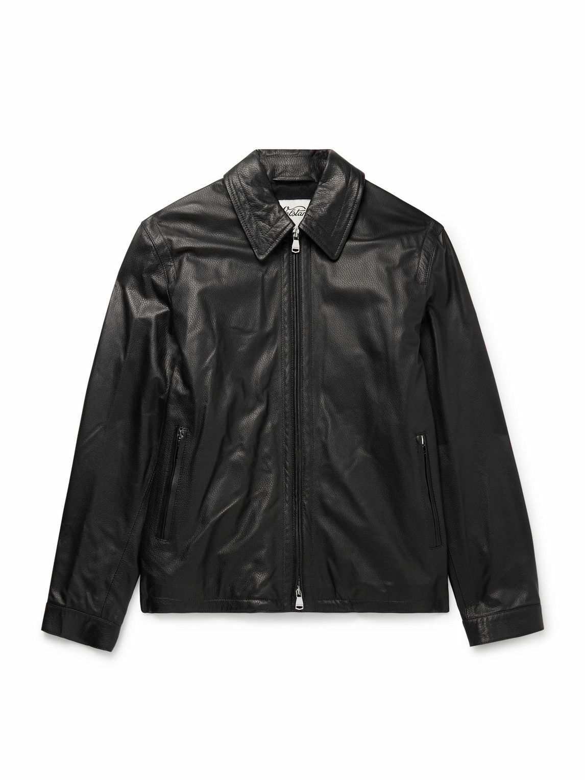 Valstar - Roy Full-Grain Leather Blouson Jacket - Brown Valstarino