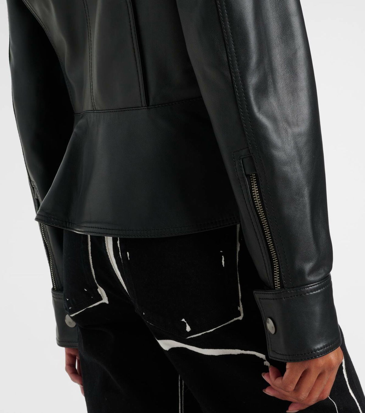 Proenza Schouler Tesema leather blazer