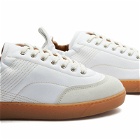 Dries Van Noten Men's Leather Sneakers in White