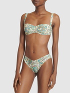 ETRO Printed Lycra Balconette Bikini Set