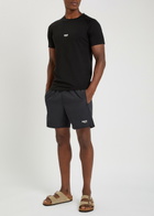 Boss Swordfish Logo Shell Swim Shorts Black