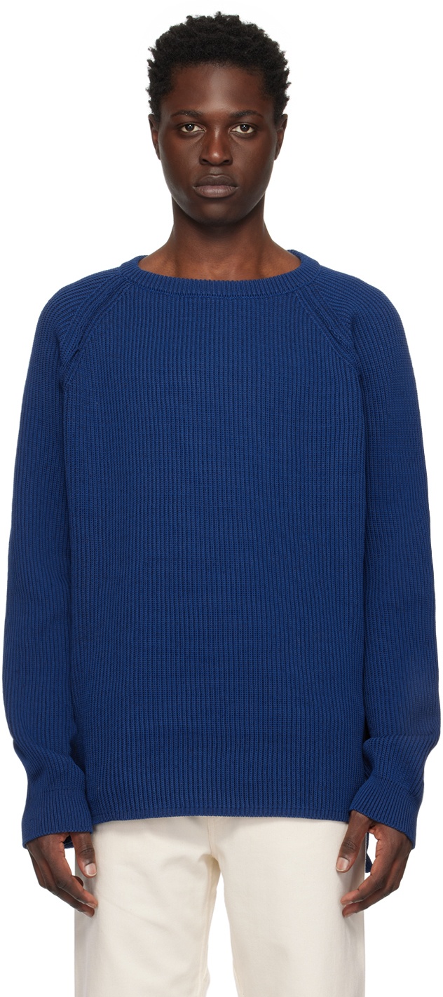 Photo: nanamica Blue 5G Sweater