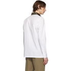 Fendi White Forever Fendi Collar Shirt