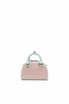 Diesel 1DR Dome-Mini crossbody bag with naplak effect - Crossbody Bags Womens in Pink